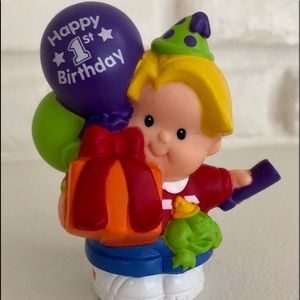 Fisher Price Little People Eddie Frog Happy 1st Birthday